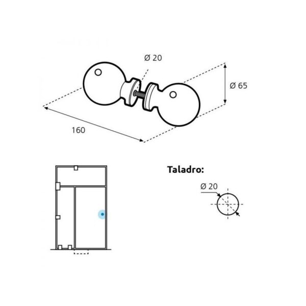 Juego pomos Gesfera-esquema