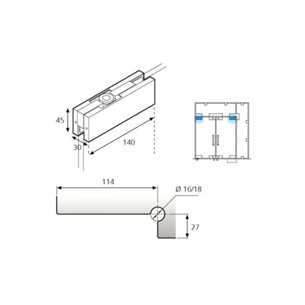 Pernio alto GE52000-esquema