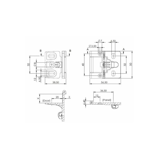 Bisagra SI1504106-0-esquema