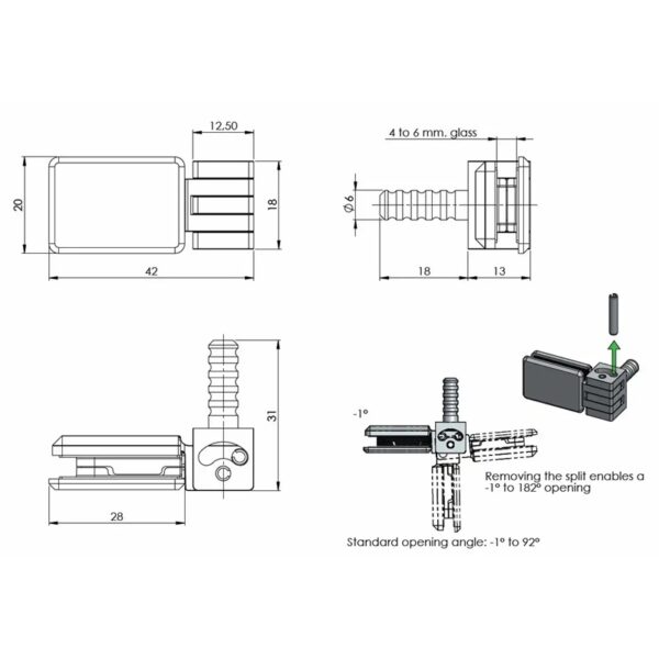 Bisagra SI150653X-0-esquema