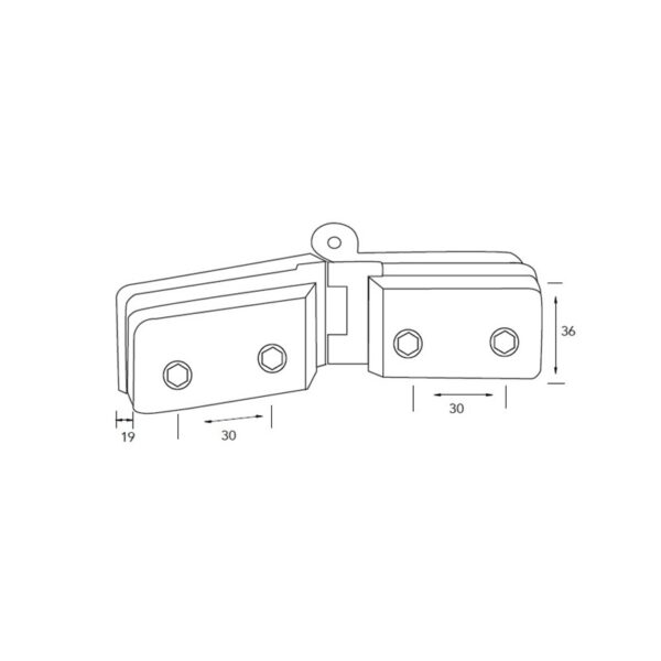 Bisagra SUIS710-esquema
