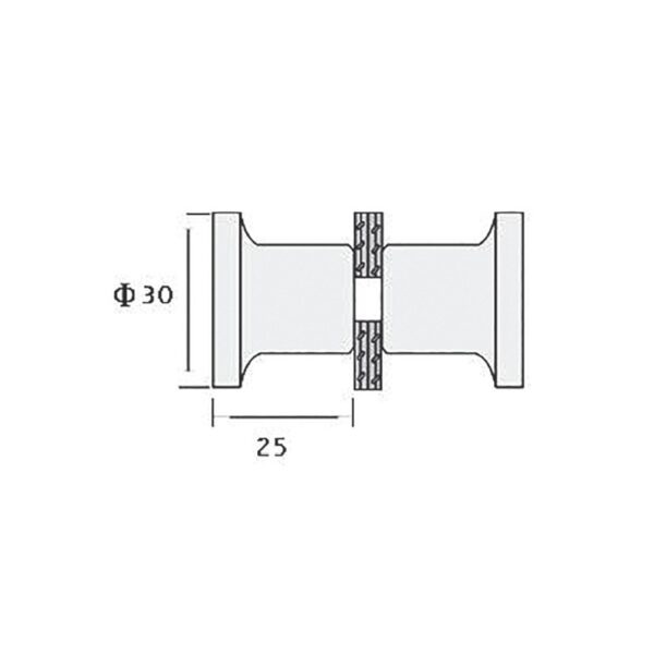 Pomo SUIS932 doble-esquema