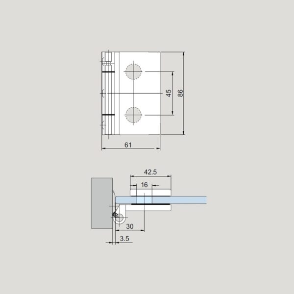 Bisagra DO81209115099-esquema