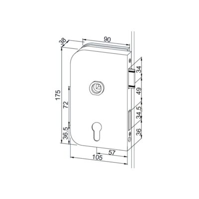 Cerradura DO11260101-DO11261101