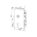 Cerradura DO81128015799-DO81128115799