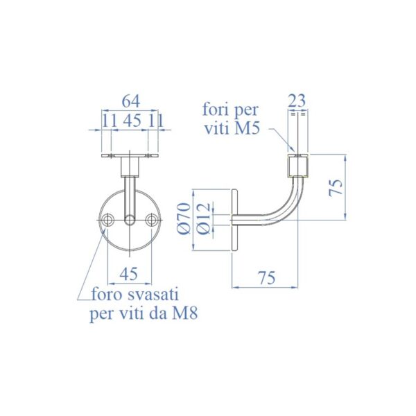 Soporte INDE1530100304-INDE1530100-esquema