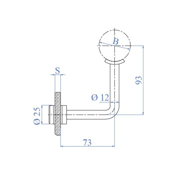 Soporte INDE35100-INDE35100316-esquema