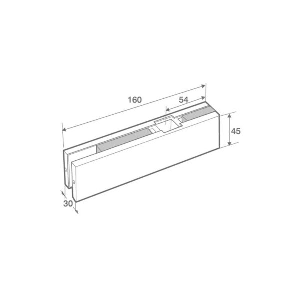 Pernio bajo TR341M-esquema