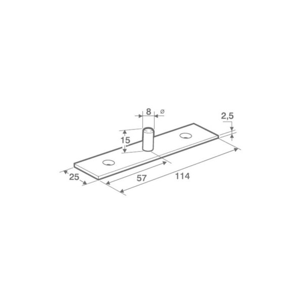 Punto de giro TR303M-esquema