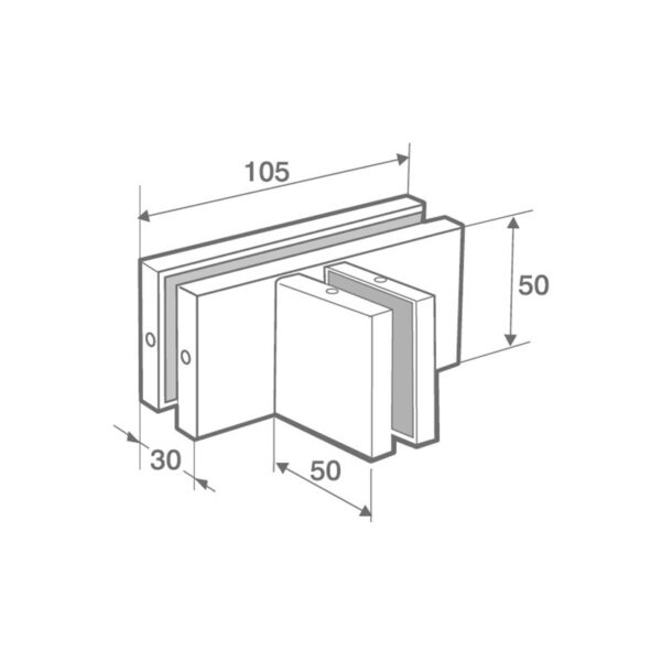 Unión dos lunas TRGT916-esquema