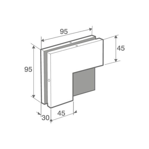 Unión tres lunas TR317M-esquema