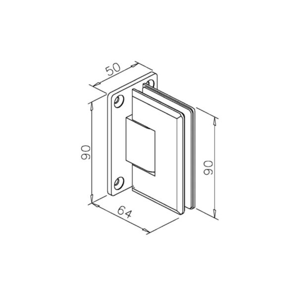 Bisagra GF77416012090-esquema