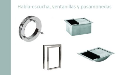 Habla-escucha Ventanillas y Pasamonedas