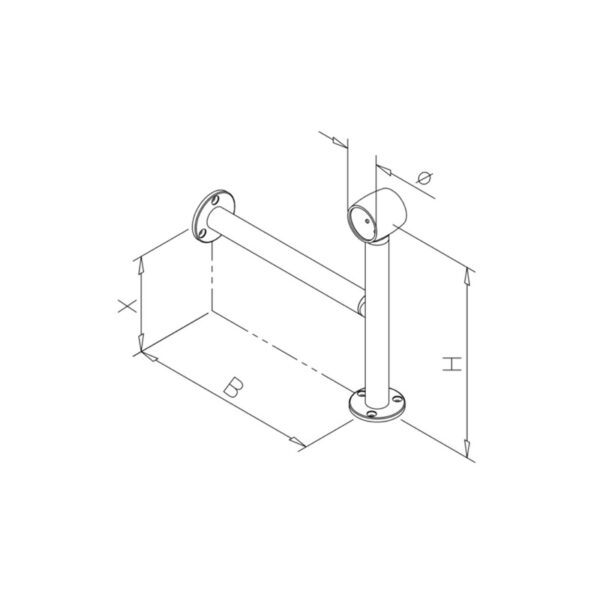 Reposapiés GF77990060-esquema