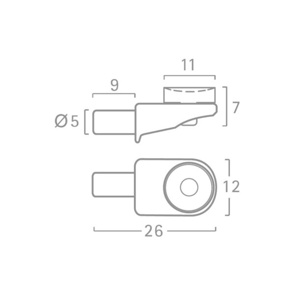 Soporte SU2-90-esquema