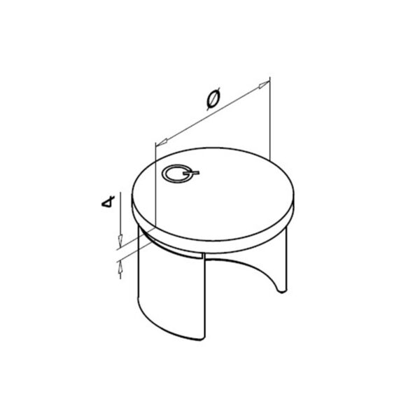 Tapón QR146732-042-esquema