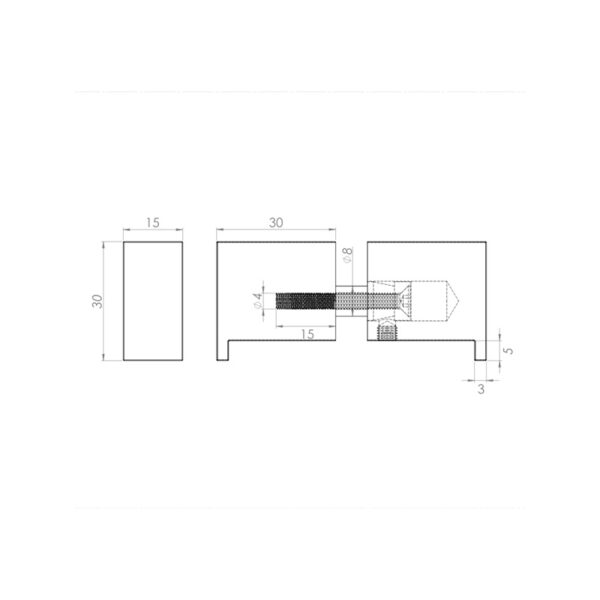 Uñero doble PX0016-PR-esquema