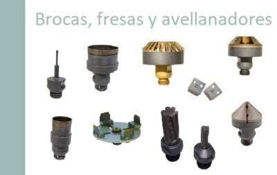 Brocas, fresas y avellanadores