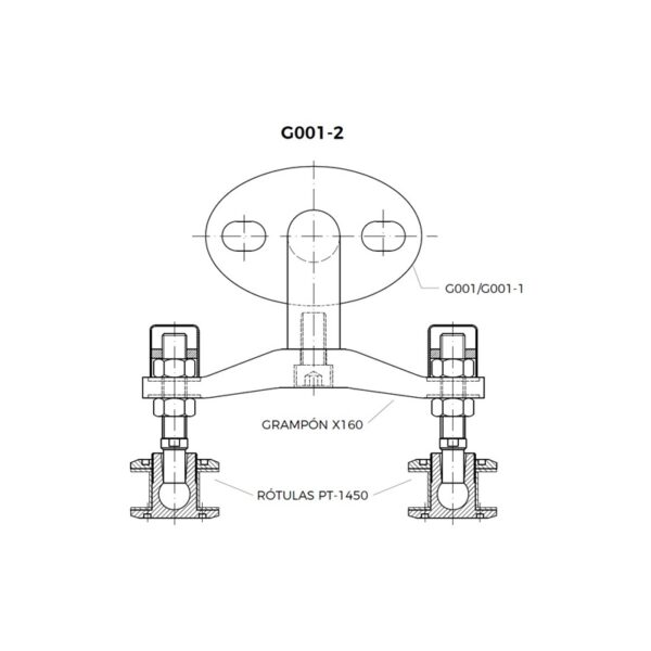 Soporte ING001-2-esquema