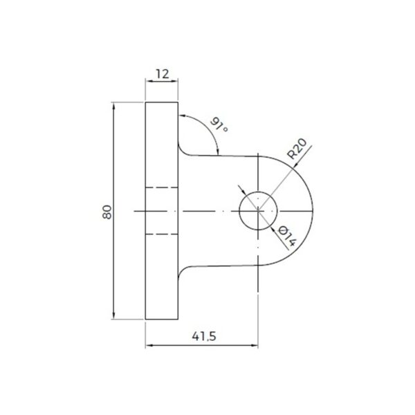 Soporte ING003-14 de tensor-esquema2