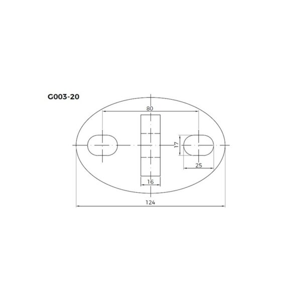 Soporte ING003-20 de tensor-esquema1