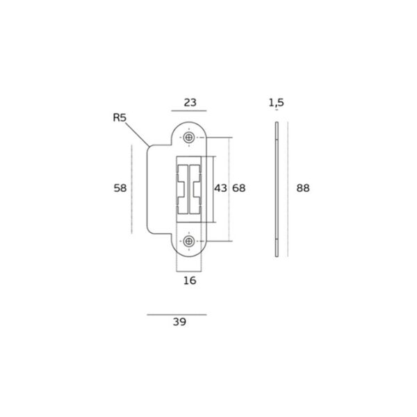 Cerradero doble JNFIN20974C2-esquema