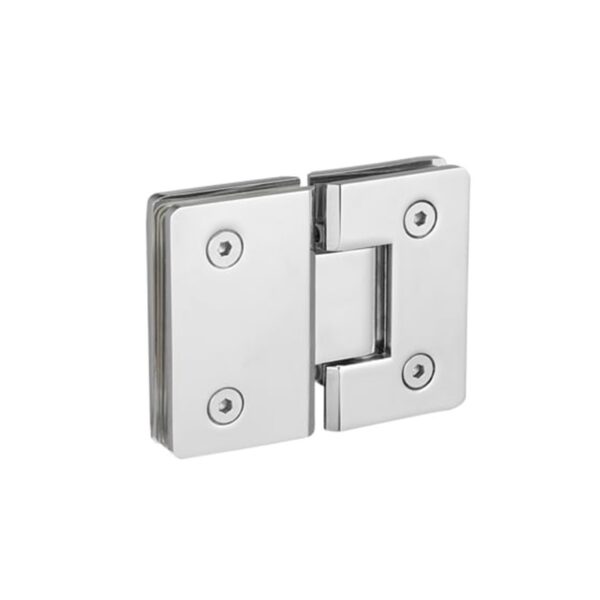 Bisagra doble vidrio/vidrio180º inoxidable SUGL-102