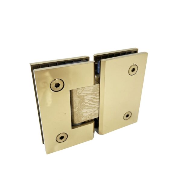 Bisagra doble vidrio/vidrio180º inoxidable SUGL-102
