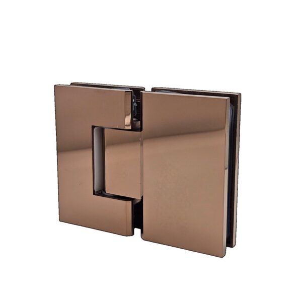 Bisagra doble vidrio/vidrio180º inoxidable SUGL-102