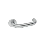 Juego manillas HEAVY DUTY 22Ø roseta metálica con muelle JNFIN00228BR10M