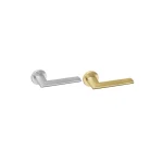 Juego manillas DYNAMIC roseta metálica con muelle JNFIN00240RB08M