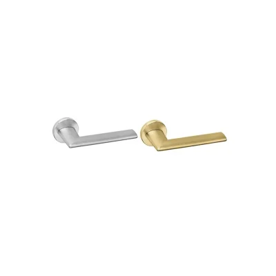 Juego manillas DYNAMIC roseta metálica con muelle JNFIN00240RB08M