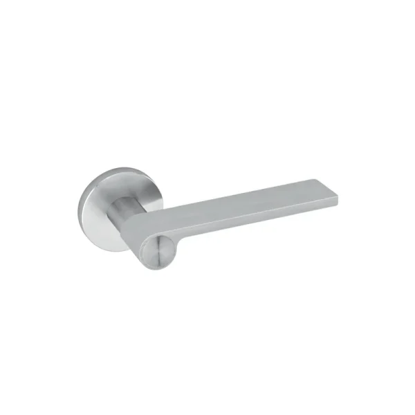 Juego manillas OUTLINE LIGHT GRAY 19Ømm roseta metálica con muelle JNFIN00311RC08M