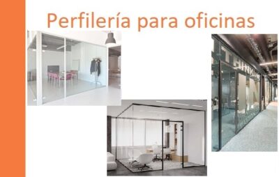 Perfilería para oficina