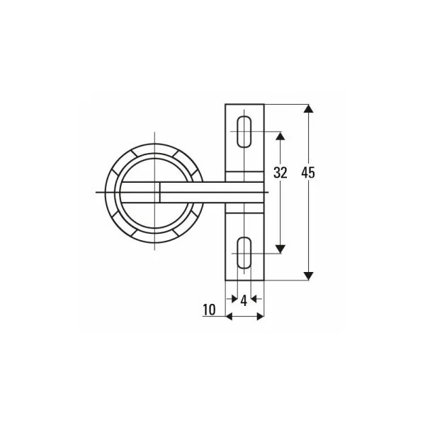 Bisagra para vitrina BO5205271-1