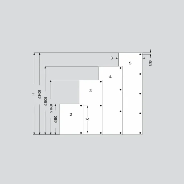 Bisagra para vitrina BO5205271-4