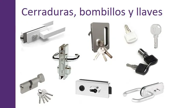 Categoría Cerraduras, bombillos y llaves