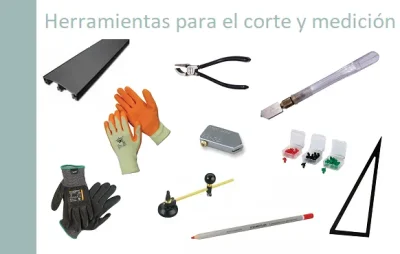 Herramientas para el corte y medición