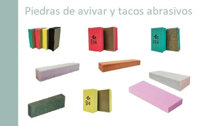 Piedras de afilado y tacos